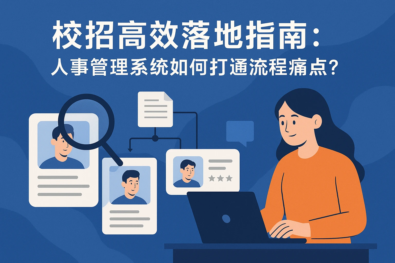 校招高效落地指南:人事管理系统如何打通流程痛点?