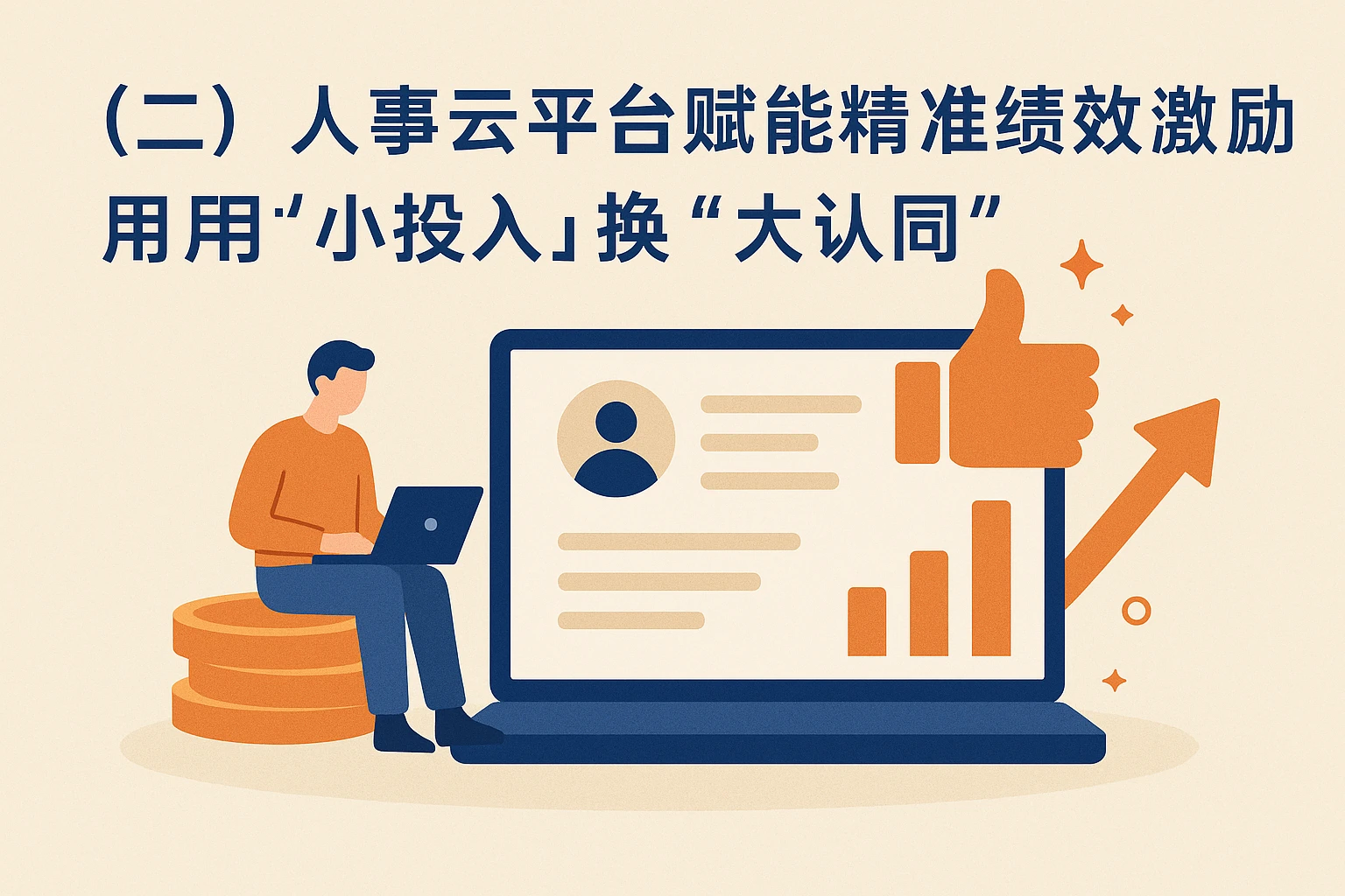 （二）人事云平台赋能精准绩效激励：用“小投入”换“大认同”