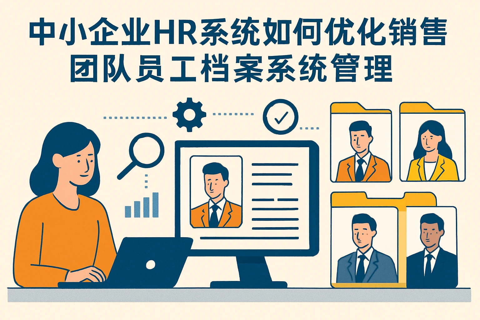中小企业HR系统如何优化销售团队员工档案系统管理