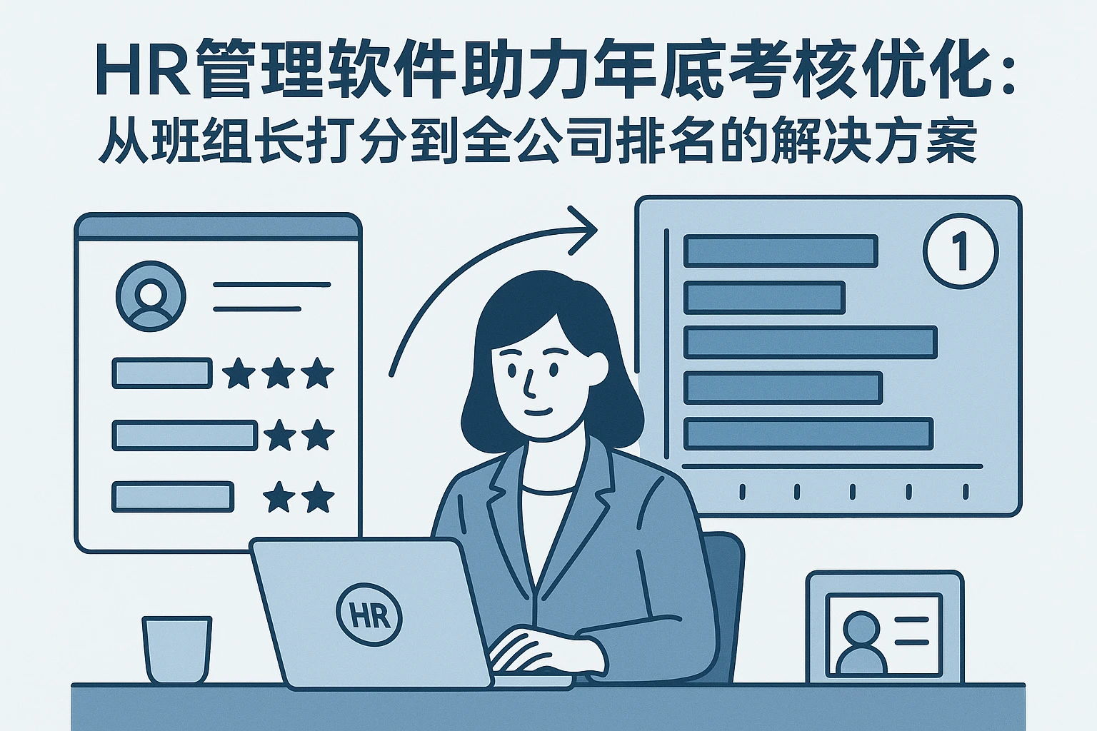 HR管理软件助力年底考核优化:从班组长打分到全公司排名的解决方案