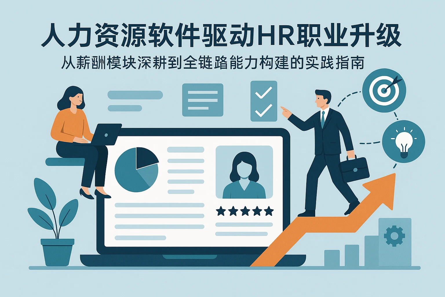 人力资源软件驱动HR职业升级：从薪酬模块深耕到全链路能力构建的实践指南
