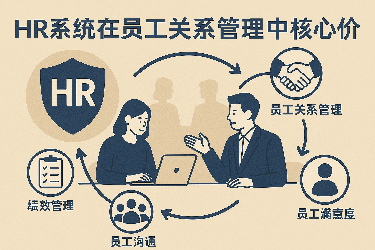 HR系统在员工关系管理中的核心价值