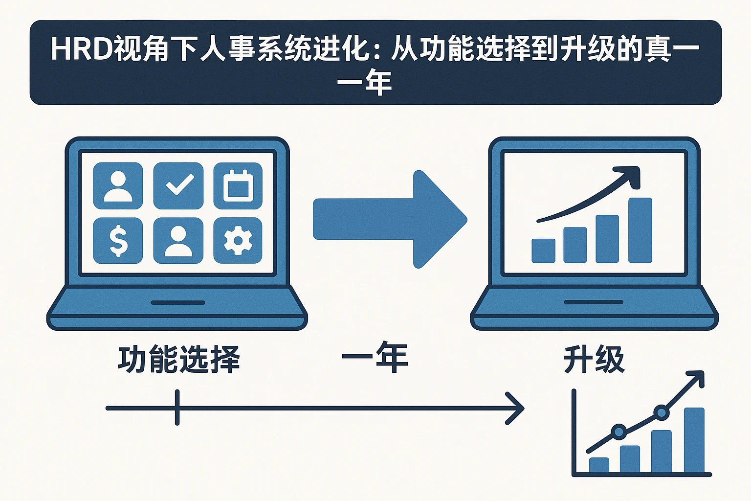 HRD视角下的人事系统进化：从功能选择到升级的真实一年
