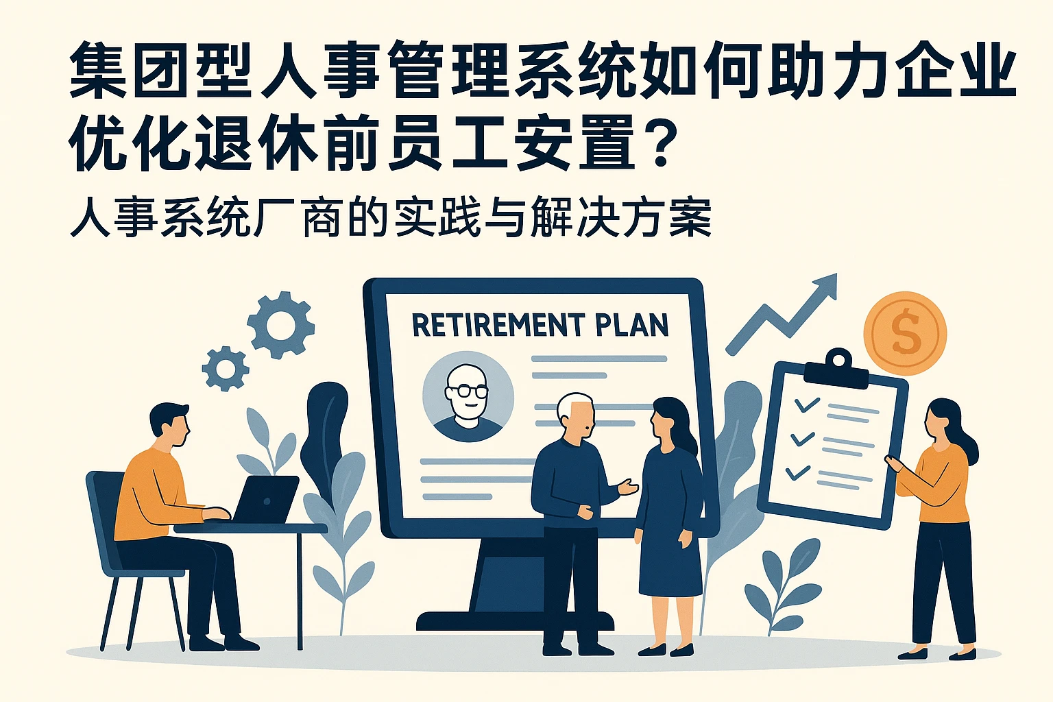 集团型人事管理系统如何助力企业优化退休前员工安置？——人事系统厂商的实践与解决方案