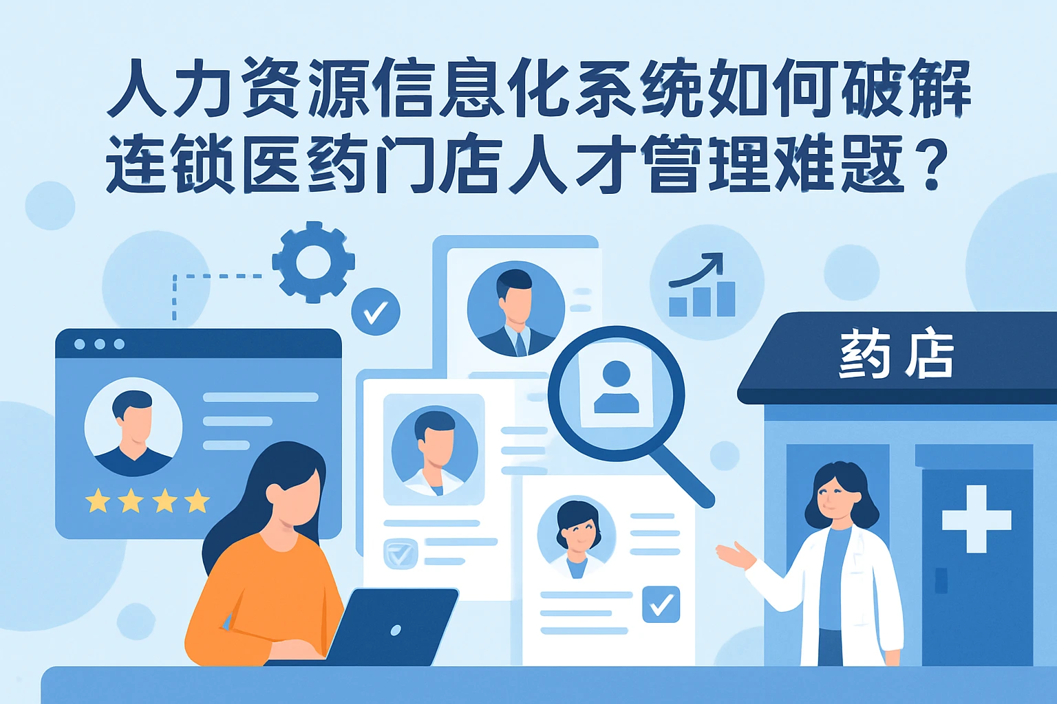 人力资源信息化系统如何破解连锁医药门店人才管理难题?