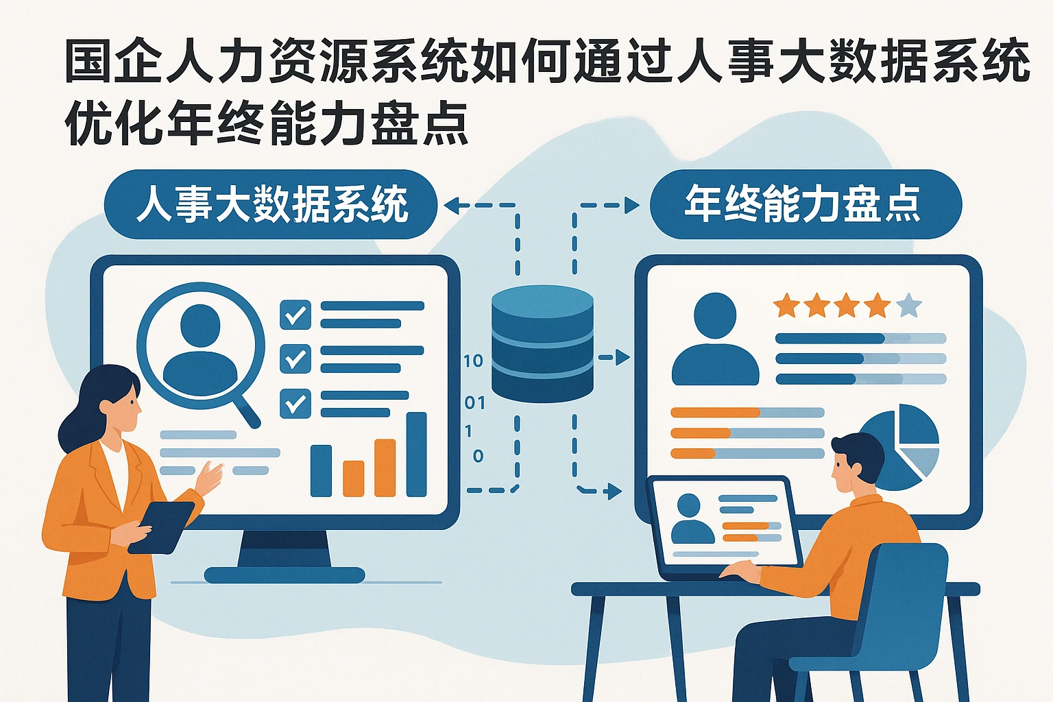 国企人力资源系统如何通过人事大数据系统优化年终能力盘点