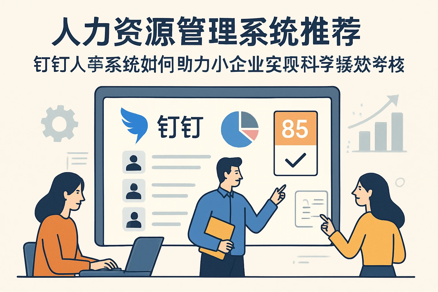 人力资源管理系统推荐：钉钉人事系统如何助力小企业实现科学绩效考核