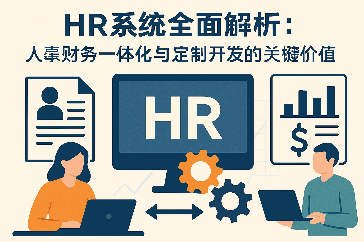 HR系统全面解析：人事财务一体化与定制开发的关键价值
