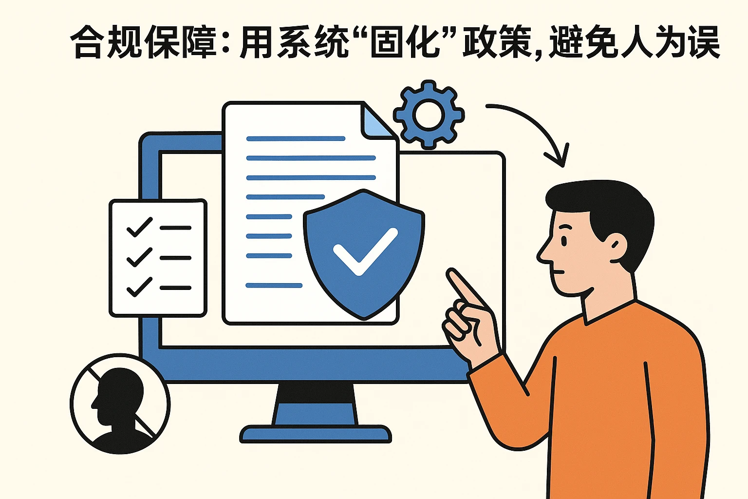 2. 合规保障：用系统“固化”政策，避免人为失误