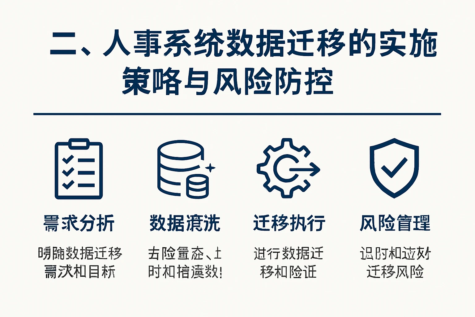 二、人事系统数据迁移的实施策略与风险防控