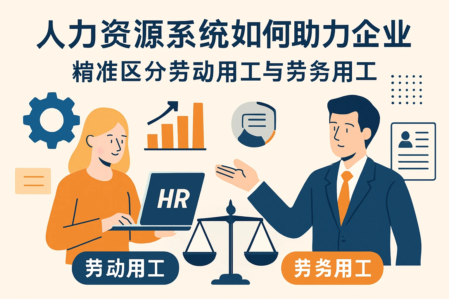 人力资源系统如何助力企业精准区分劳动用工与劳务用工