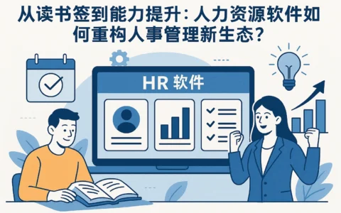 从读书签到到能力提升：人力资源软件如何重构人事管理新生态？