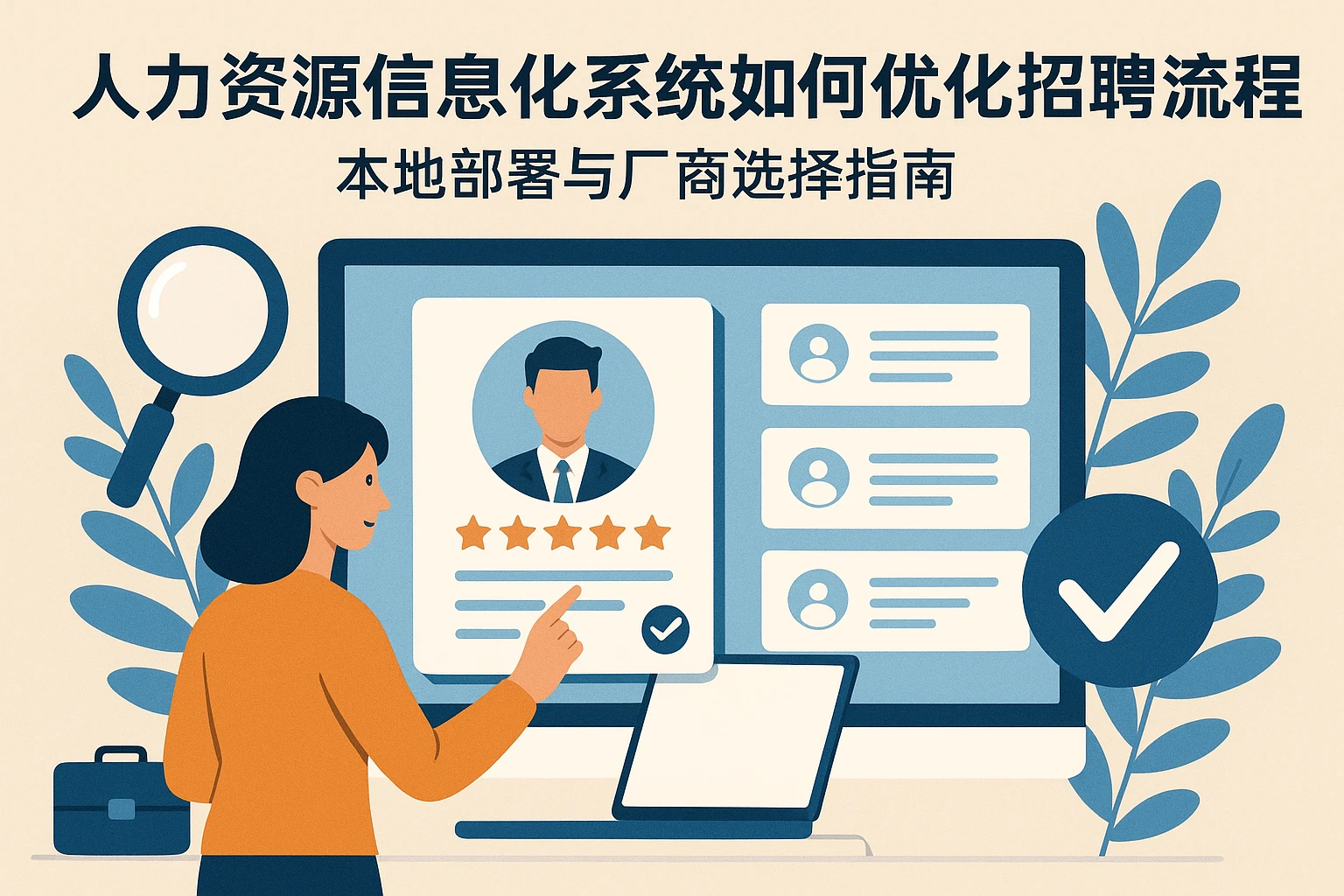 人力资源信息化系统如何优化招聘流程:本地部署与厂商选择指南