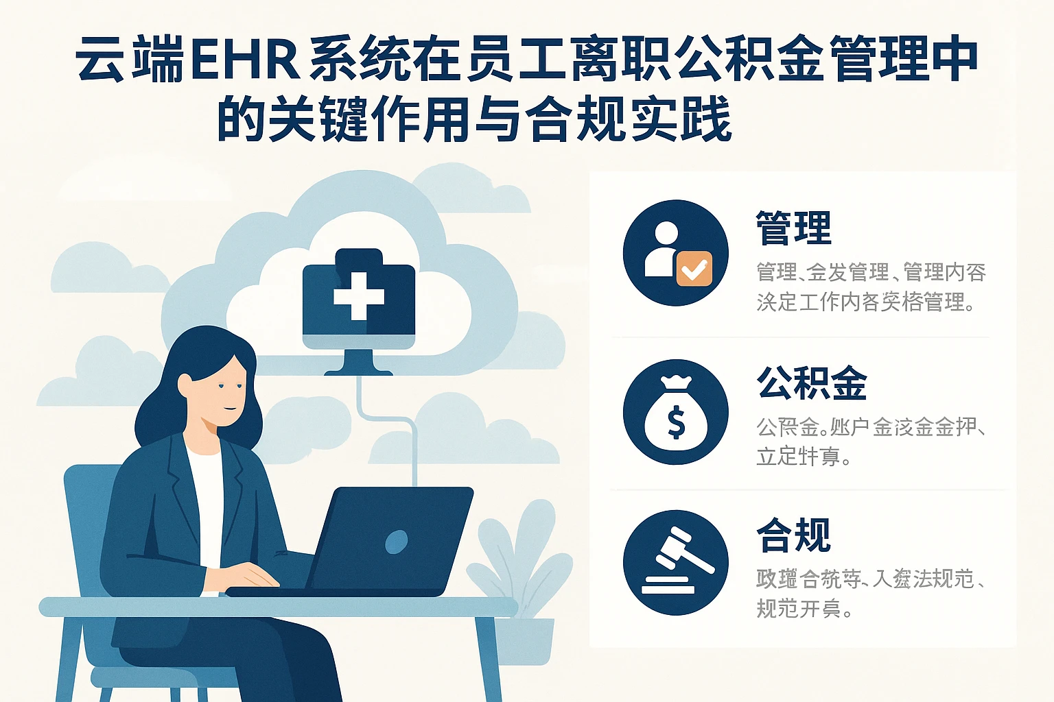 云端EHR系统在员工离职公积金管理中的关键作用与合规实践