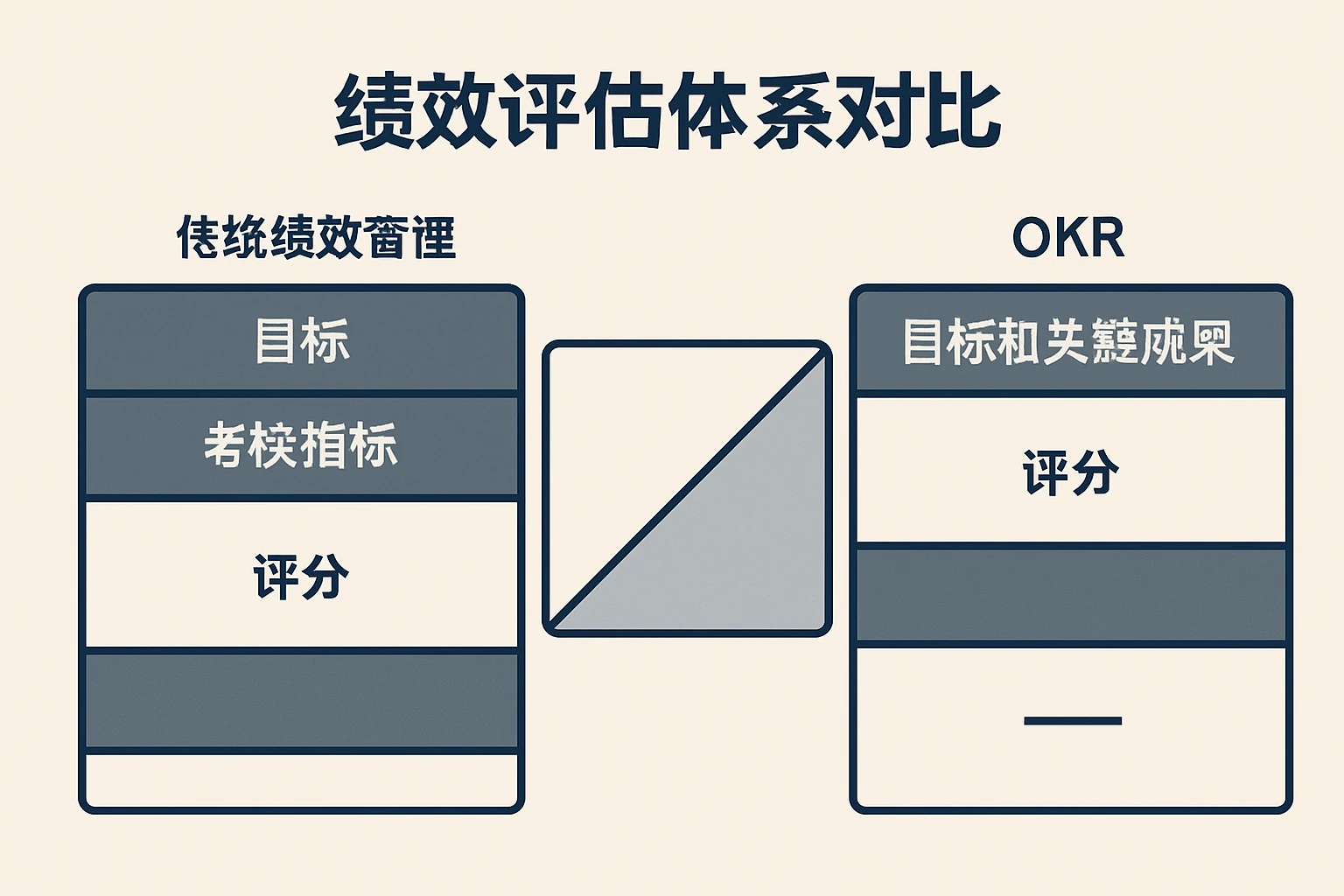 绩效评估体系对比