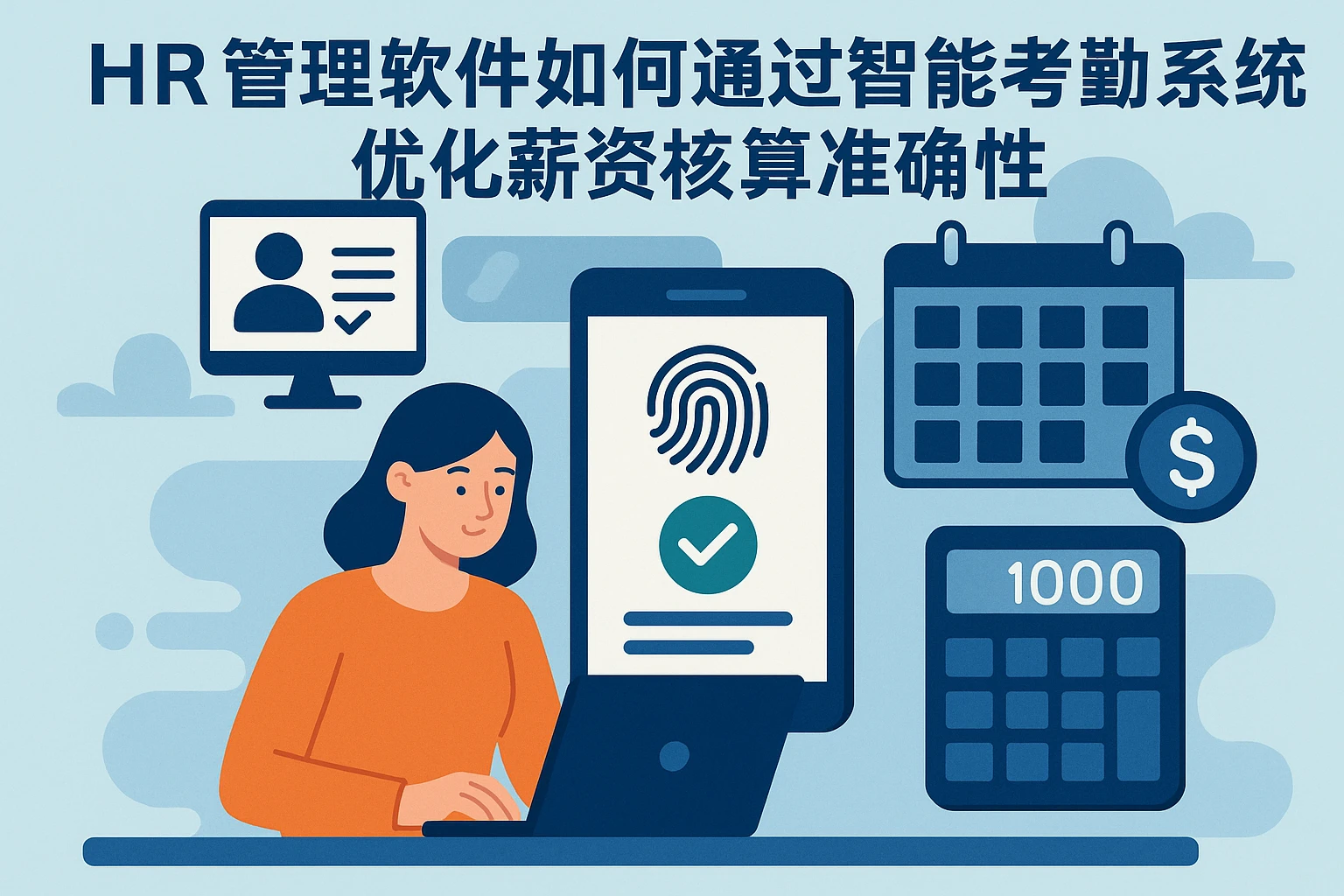 HR管理软件如何通过智能考勤系统优化薪资核算准确性