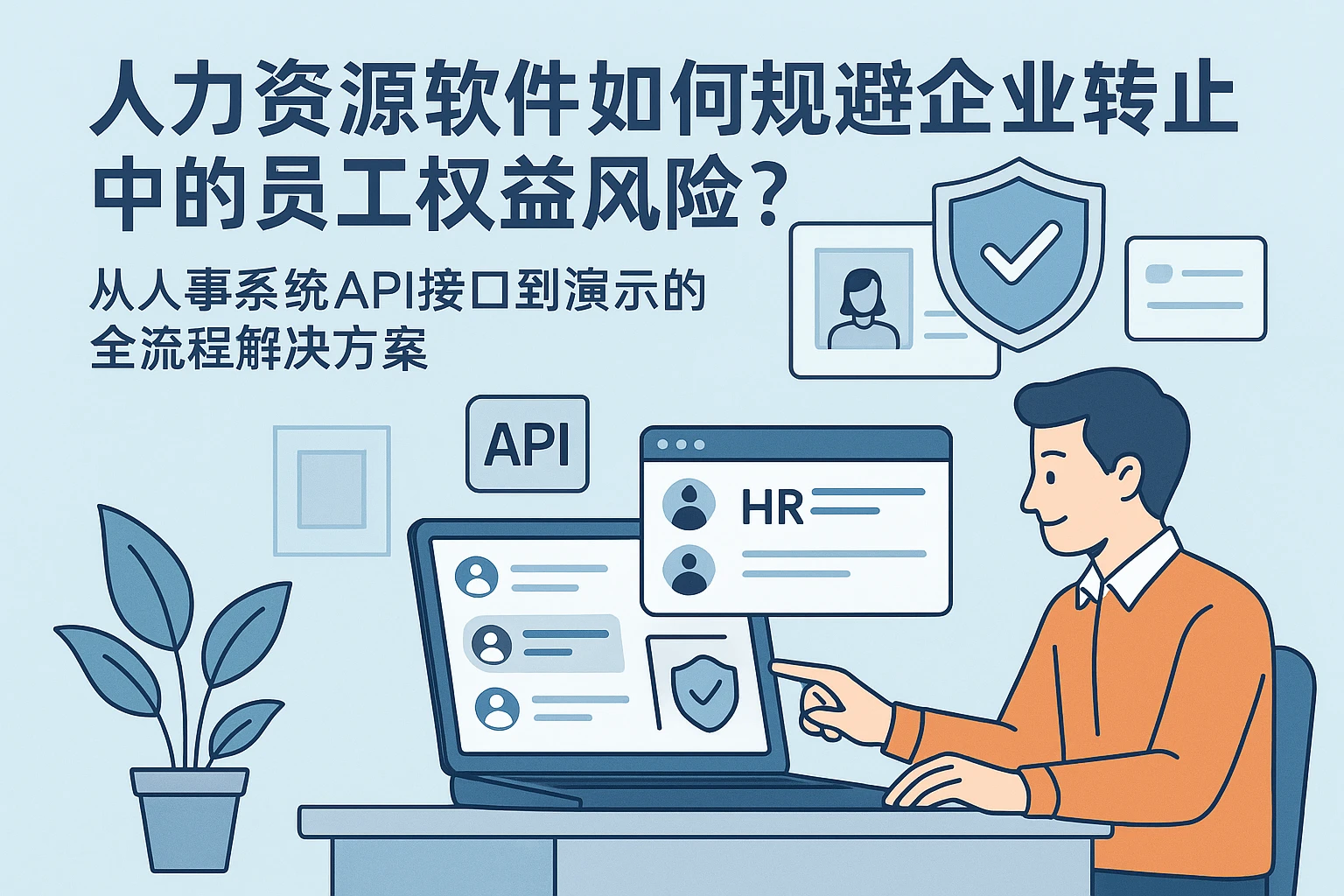 人力资源软件如何规避企业转让中的员工权益风险？从人事系统API接口到演示的全流程解决方案