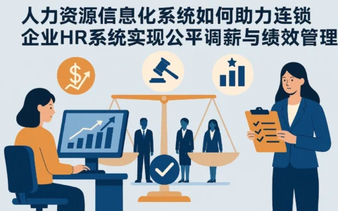 人力资源信息化系统如何助力连锁企业HR系统实现公平调薪与绩效管理