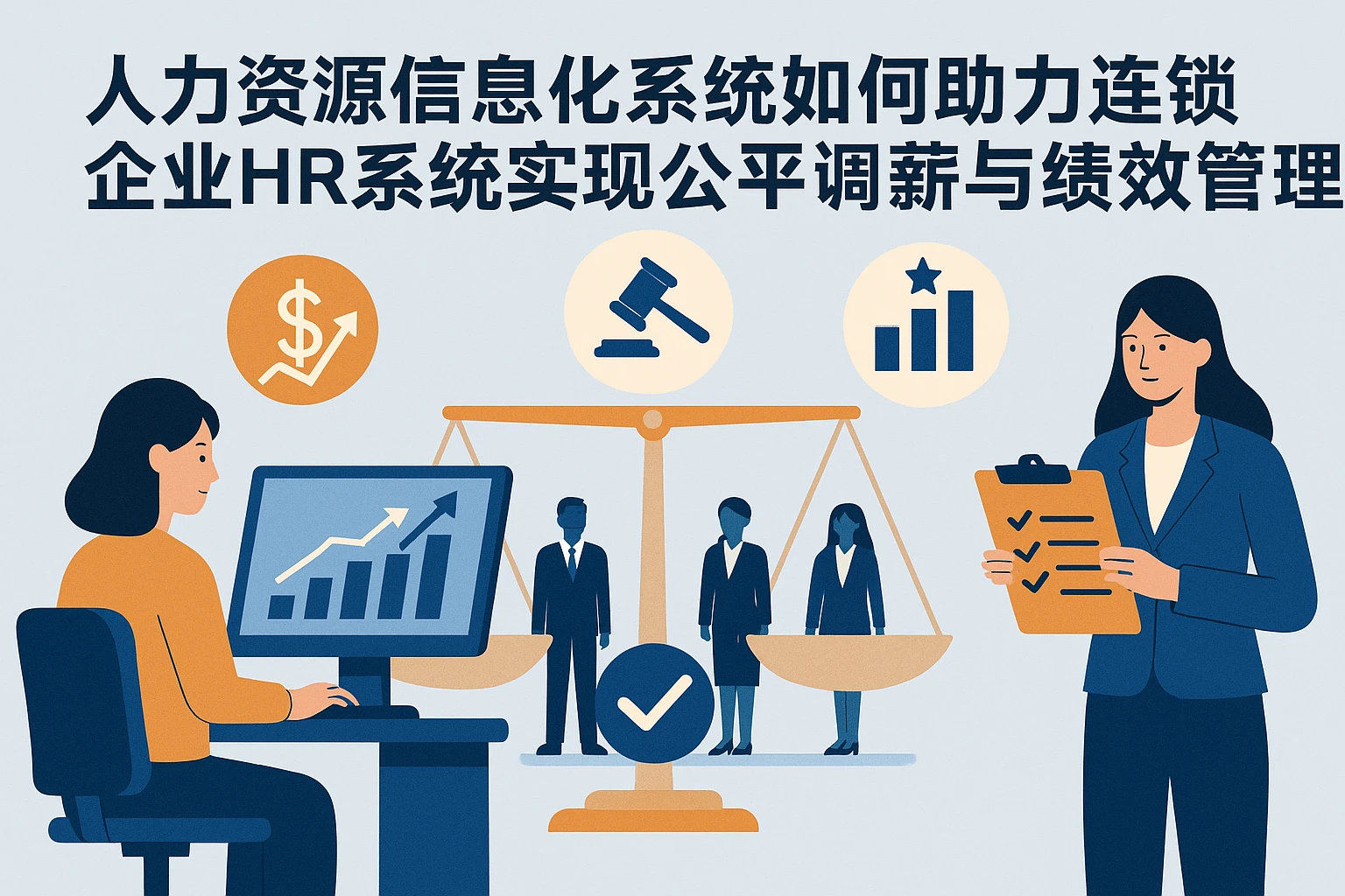 人力资源信息化系统如何助力连锁企业HR系统实现公平调薪与绩效管理
