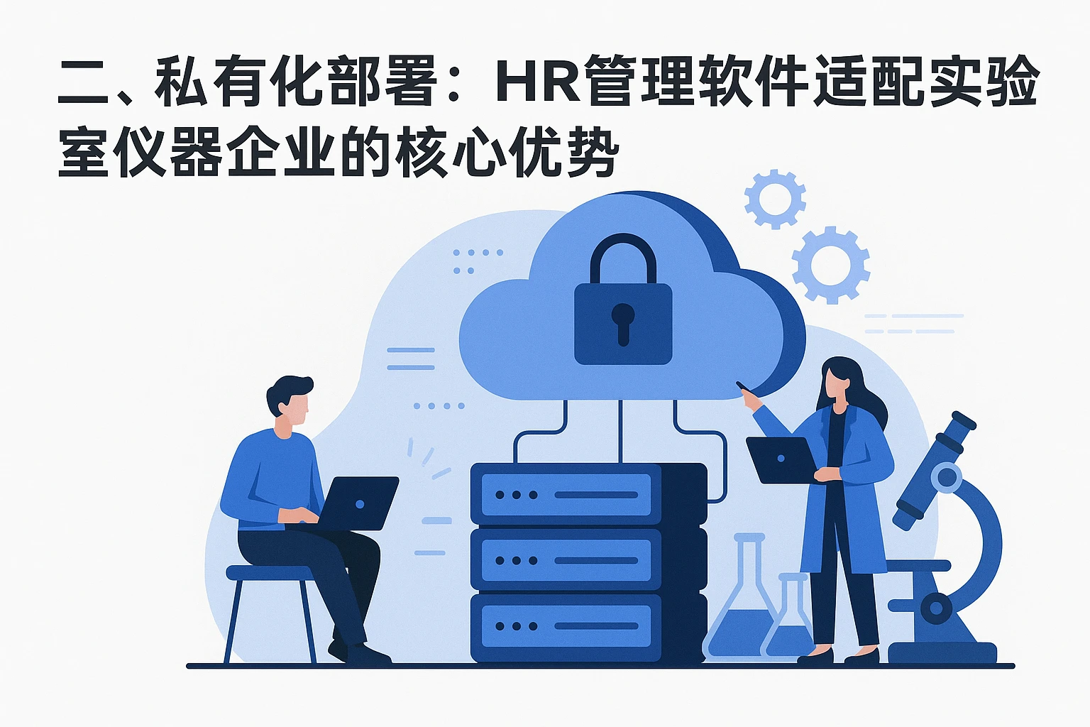 二、私有化部署：HR管理软件适配实验室仪器企业的核心优势