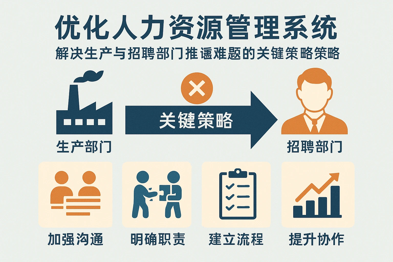 优化人力资源管理系统:解决生产与招聘部门推诿难题的关键策略