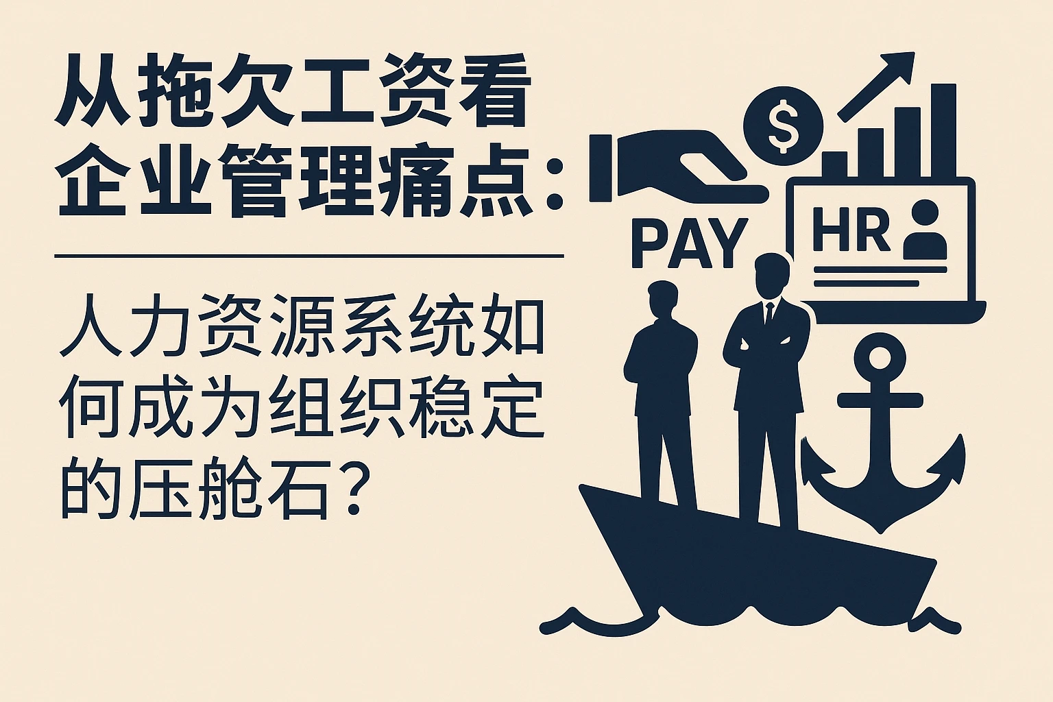 从拖欠工资看企业管理痛点:人力资源系统如何成为组织稳定的压舱石?