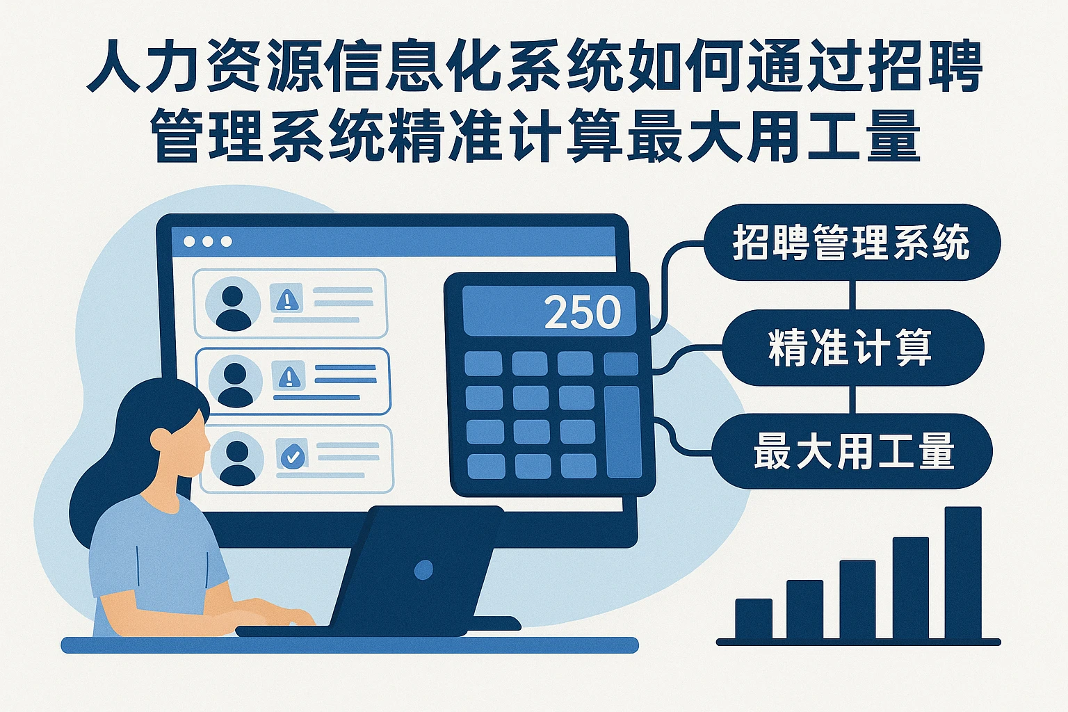 人力资源信息化系统如何通过招聘管理系统精准计算最大用工量
