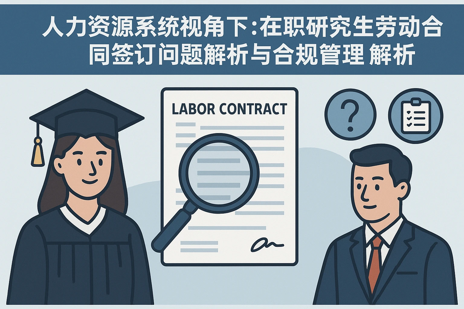 人力资源系统视角下:在职研究生劳动合同签订问题解析与合规管理