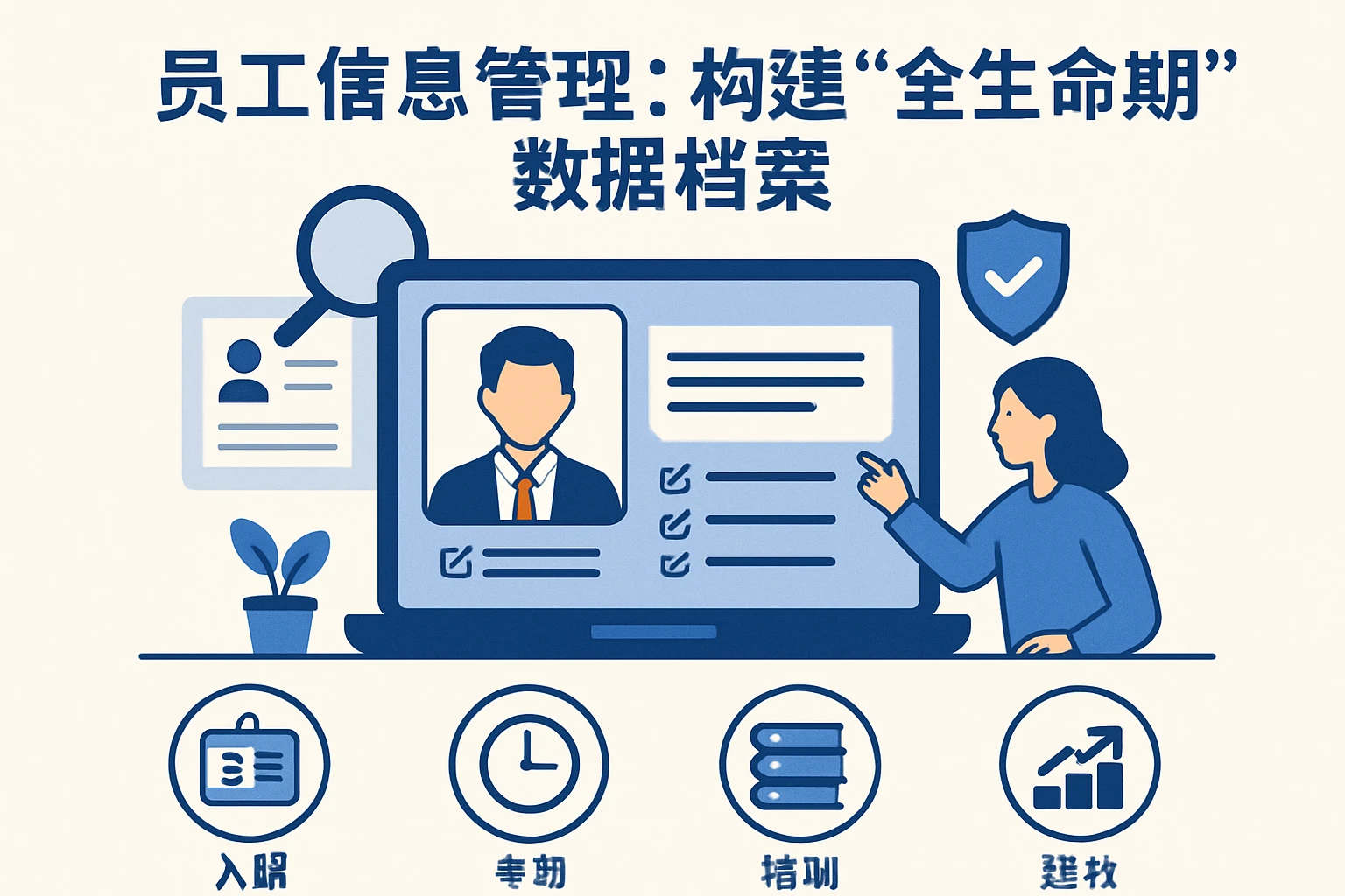 1. 员工信息管理:构建“全生命周期”数据档案
