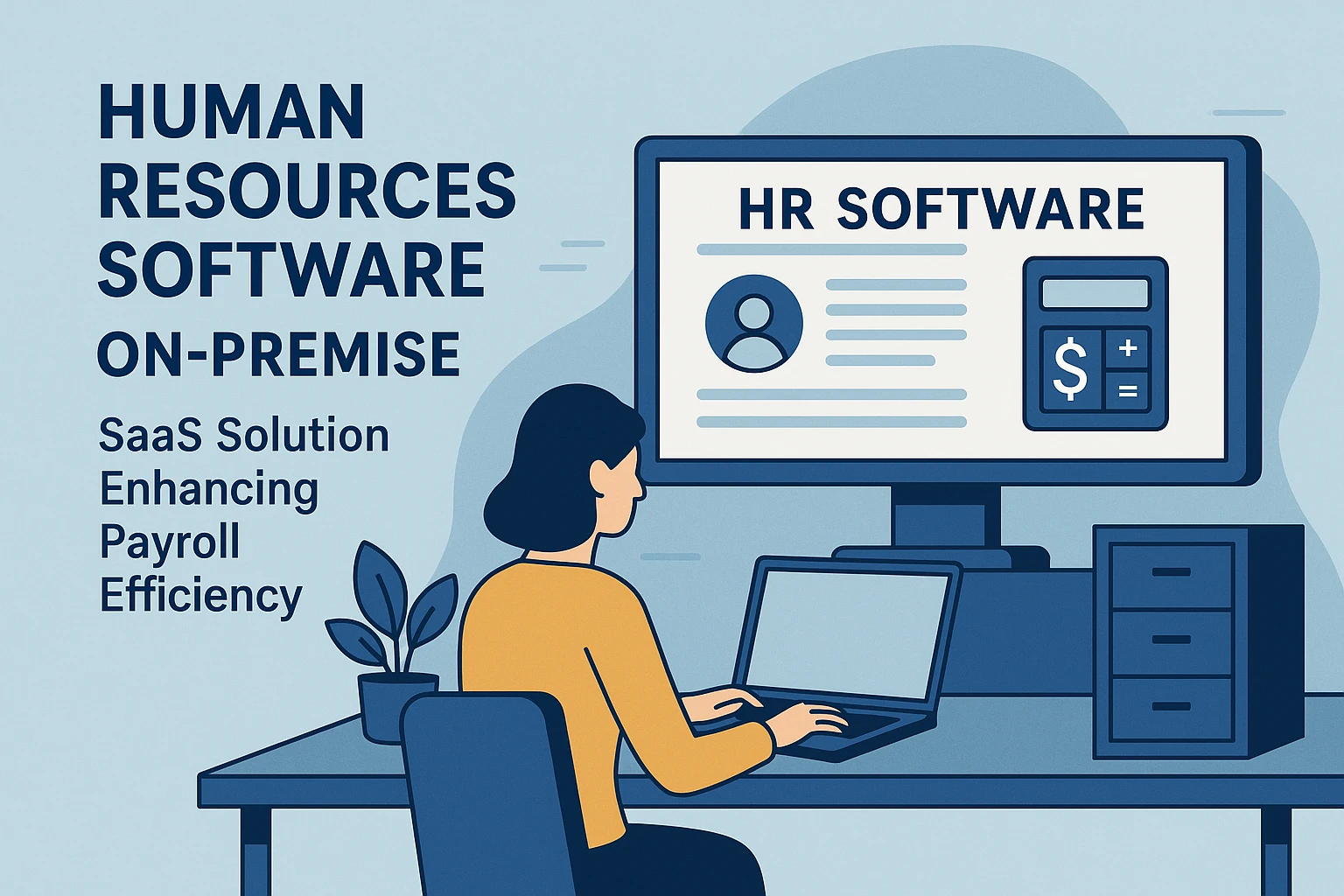 人力资源软件与人事系统本地部署：提升薪酬计算效率的SaaS解决方案