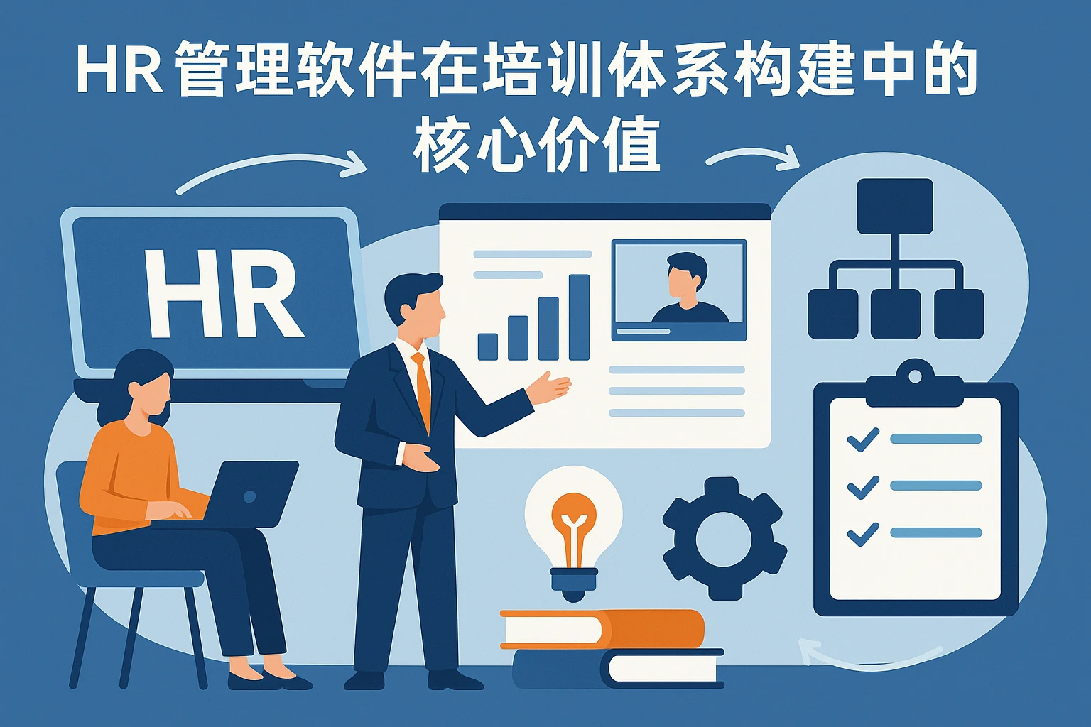 HR管理软件在培训体系构建中的核心价值