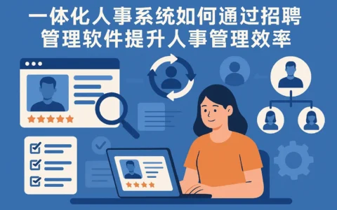 一体化人事系统如何通过招聘管理软件提升人事管理效率