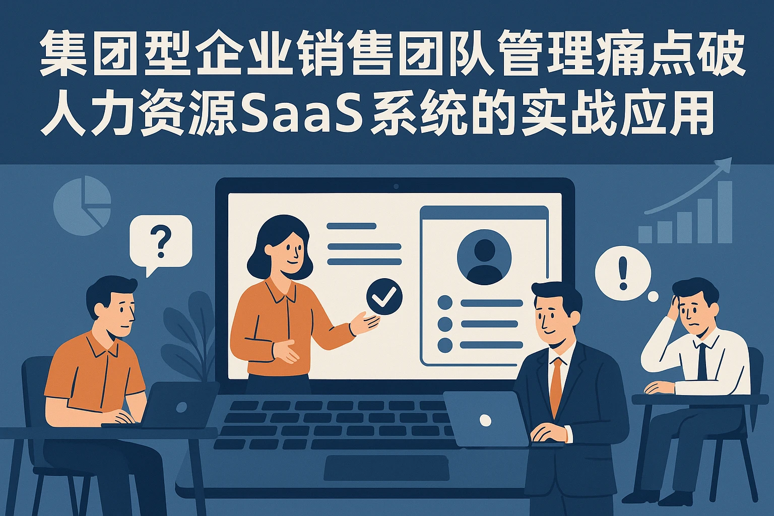 集团型企业销售团队管理痛点破解：人力资源SaaS系统的实战应用