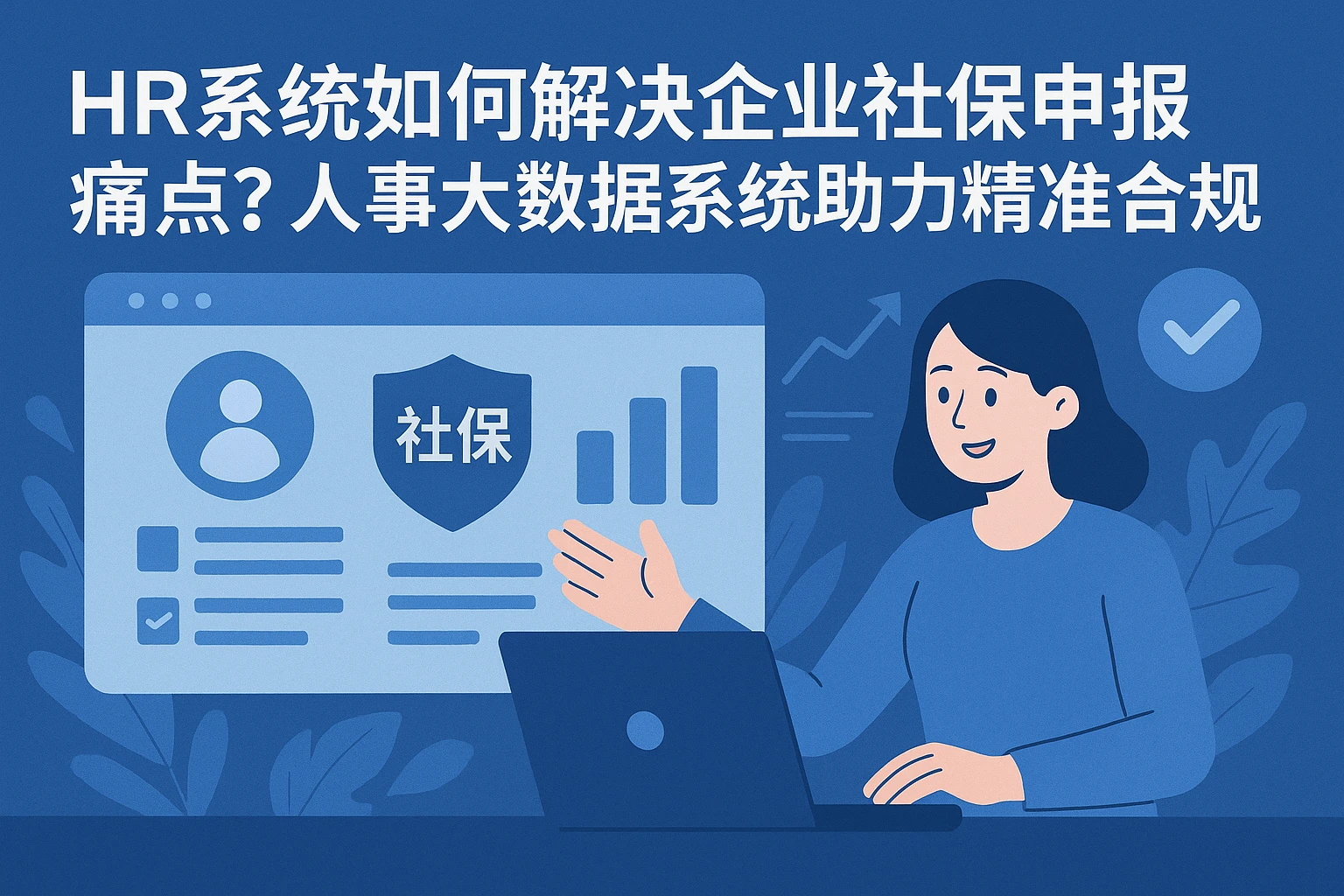 HR系统如何解决企业社保申报痛点？人事大数据系统助力精准合规