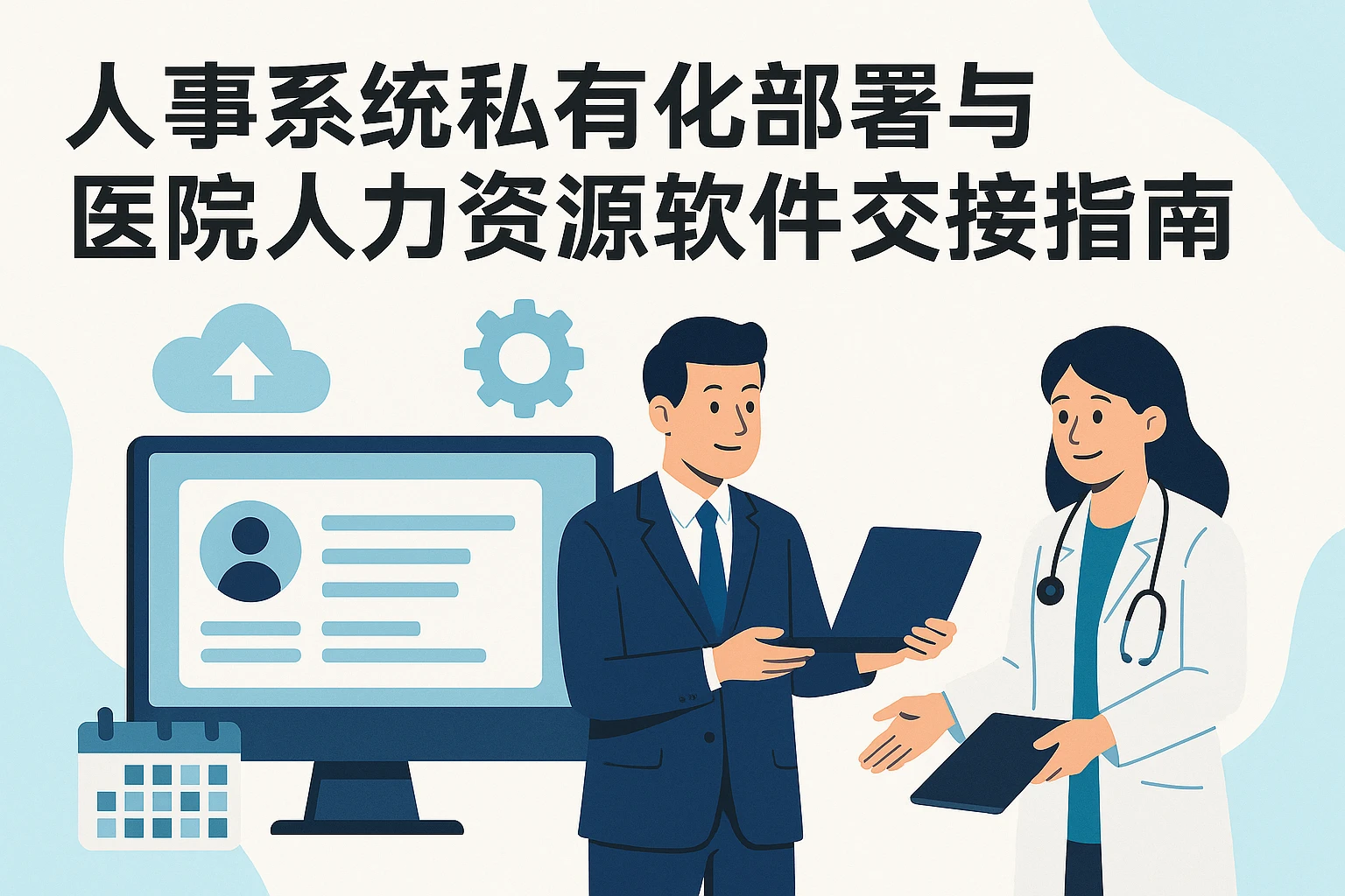 人事系统私有化部署与医院人力资源软件交接指南