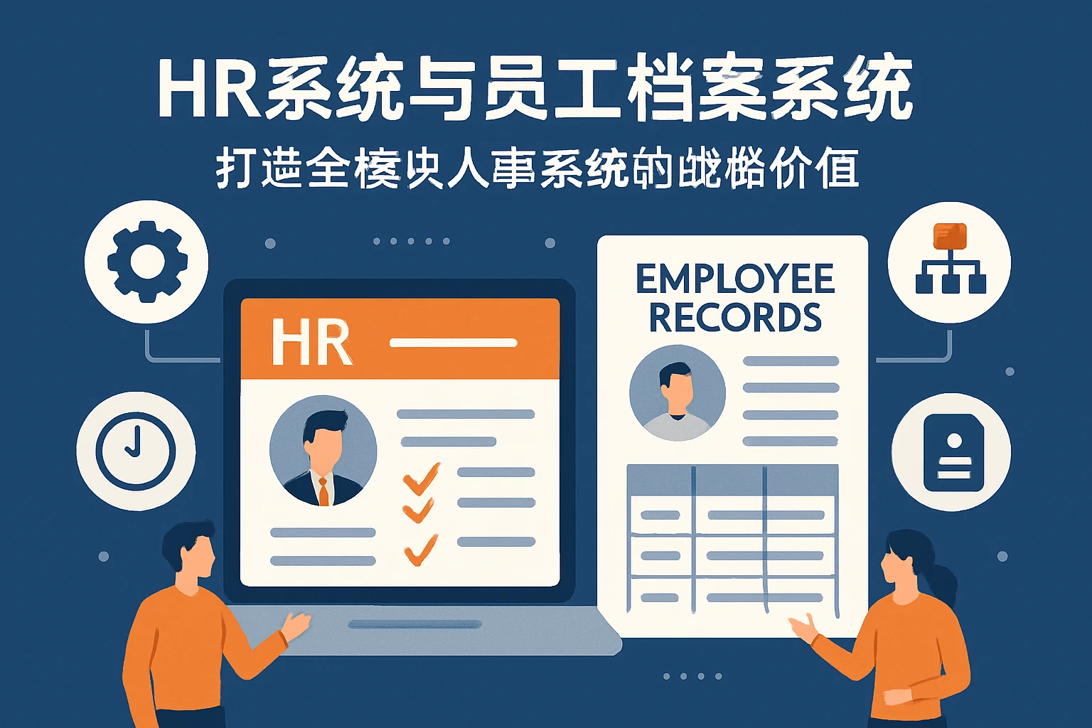 HR系统与员工档案系统:打造全模块人事系统的战略价值