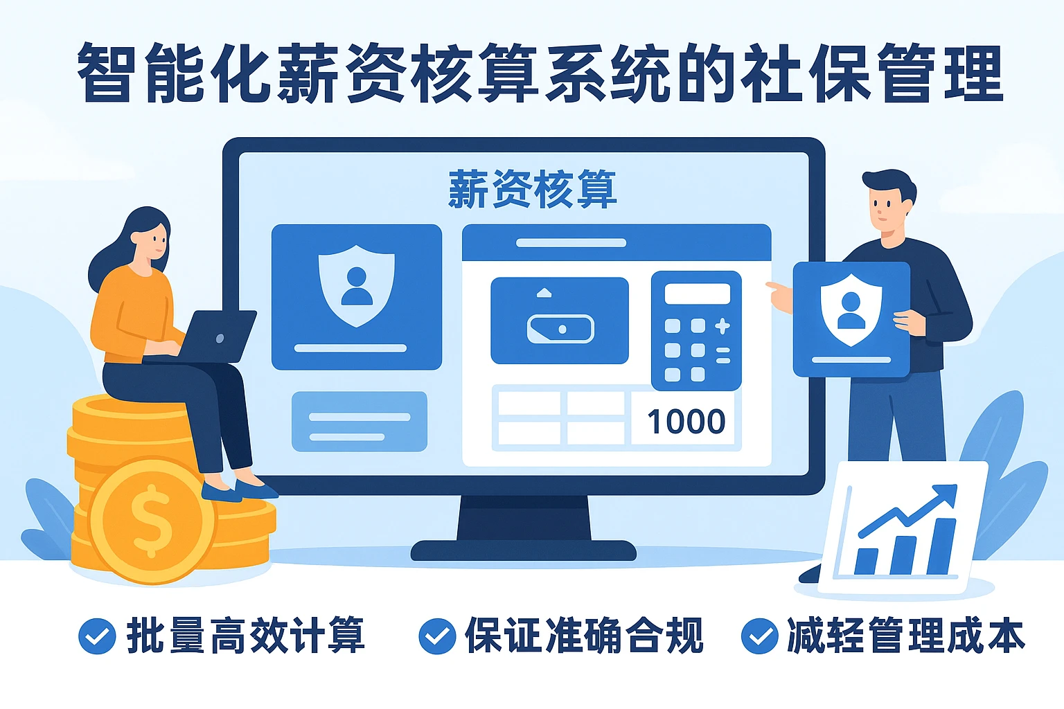 智能化薪资核算系统的社保管理优势