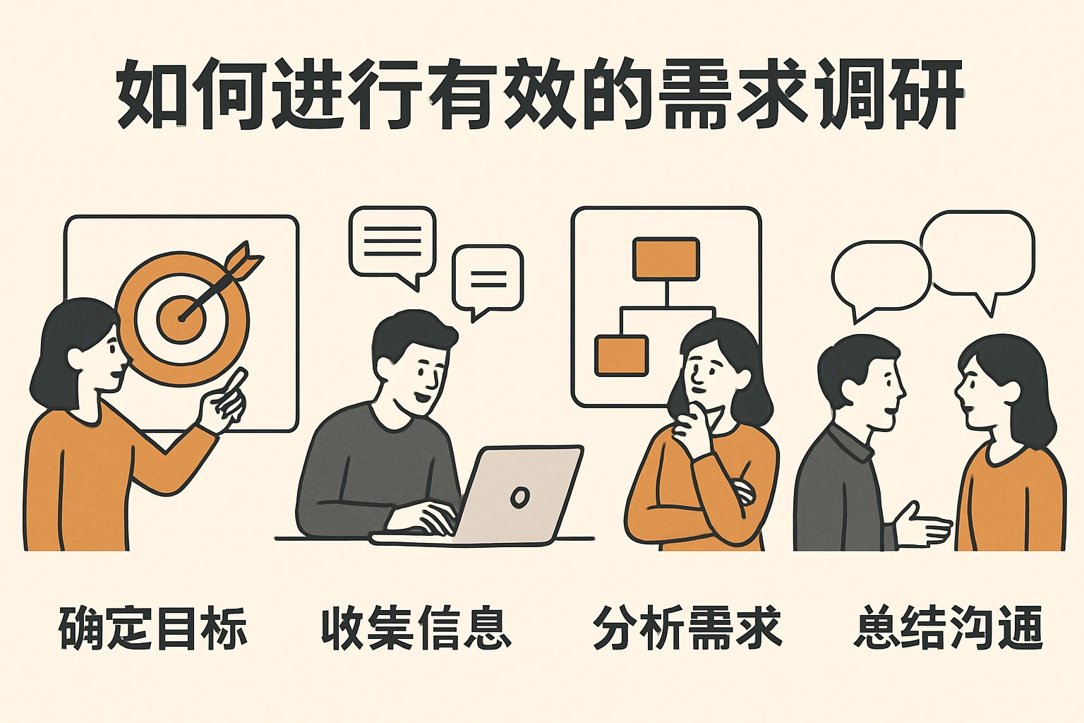 如何进行有效的需求调研