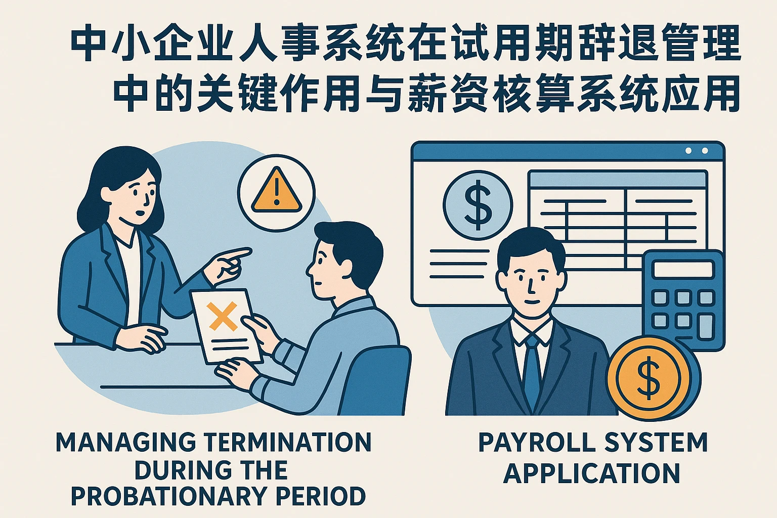 中小企业人事系统在试用期辞退管理中的关键作用与薪资核算系统应用