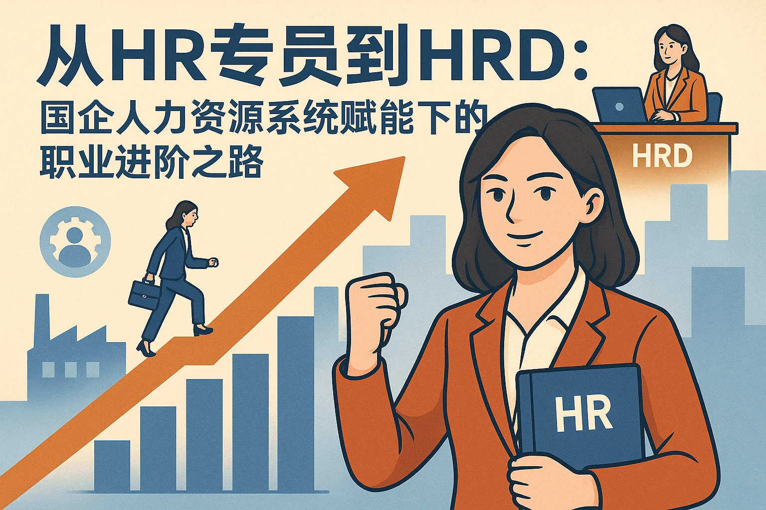 从HR专员到HRD:国企人力资源系统赋能下的职业进阶之路