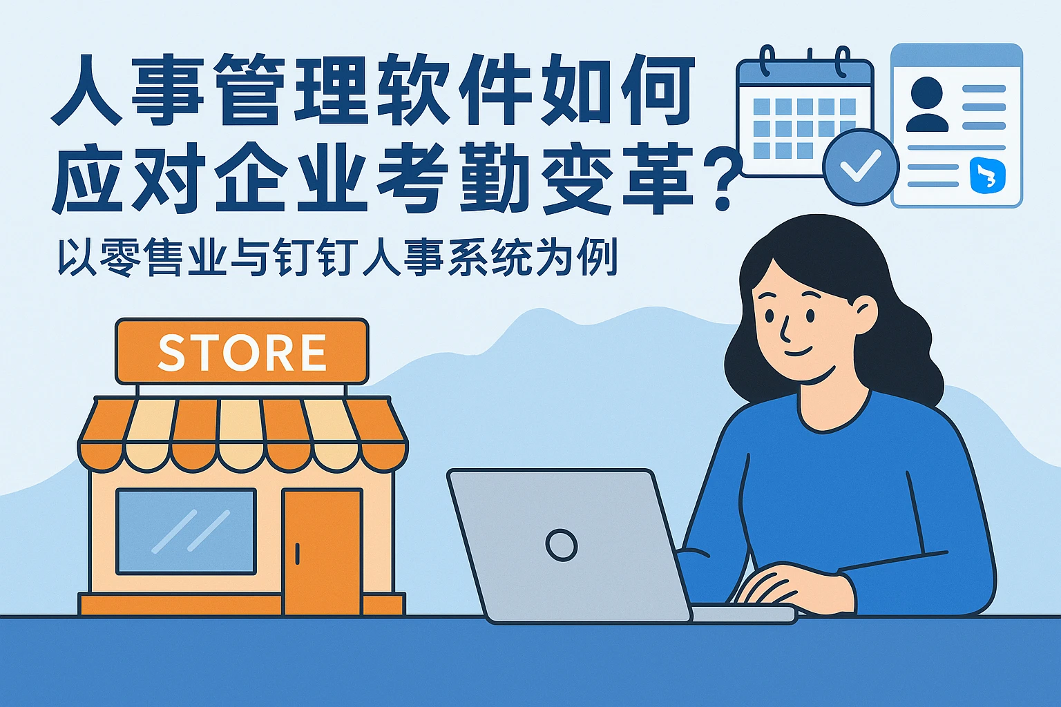 人事管理软件如何应对企业考勤变革？以零售业与钉钉人事系统为例