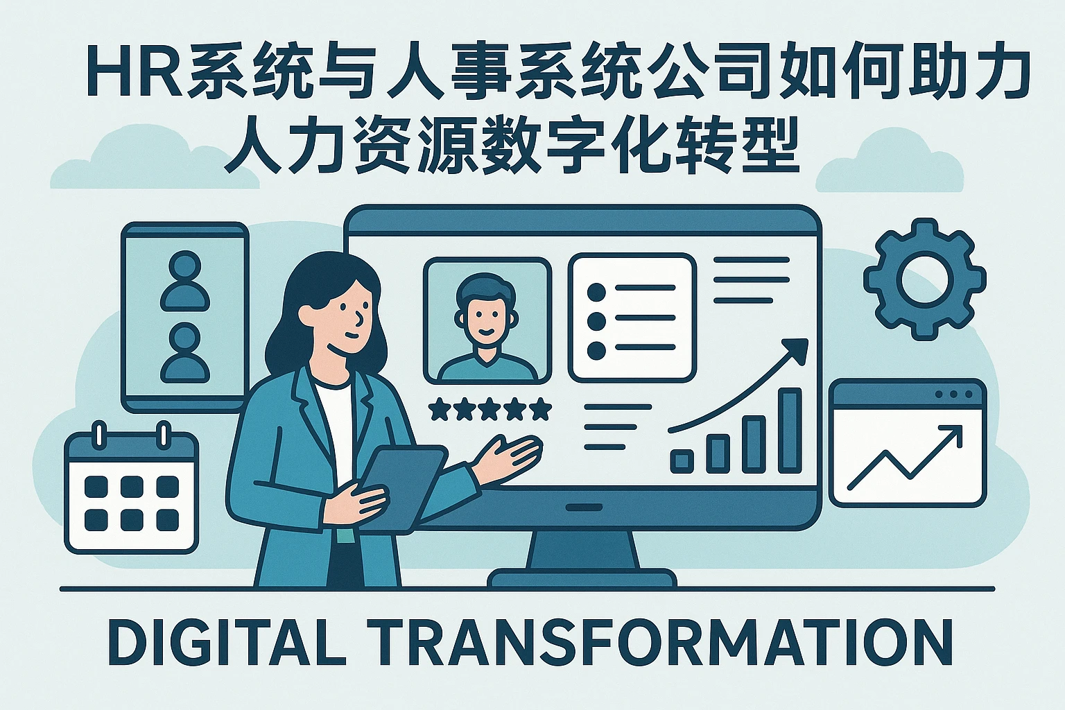 HR系统与人事系统公司如何助力人力资源数字化转型