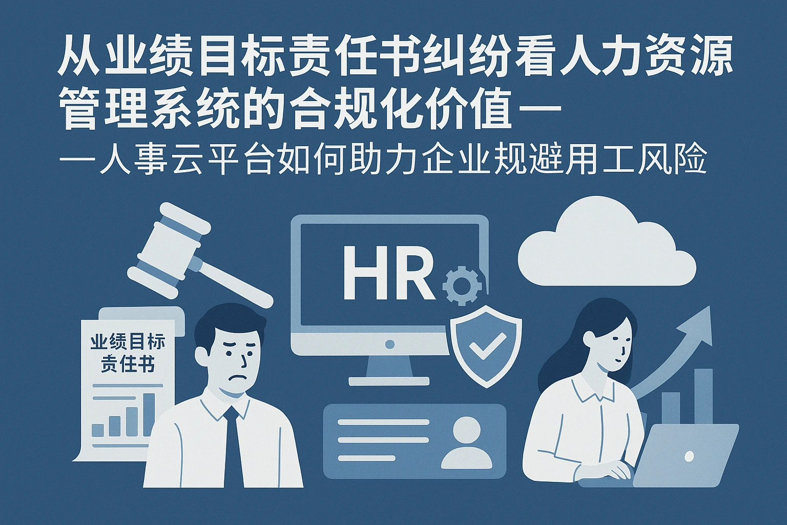 从业绩目标责任书纠纷看人力资源管理系统的合规化价值——人事云平台如何助力企业规避用工风险