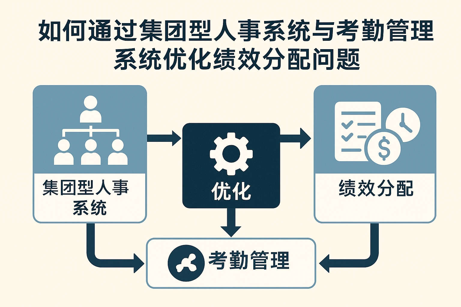 如何通过集团型人事系统与考勤管理系统优化绩效分配问题