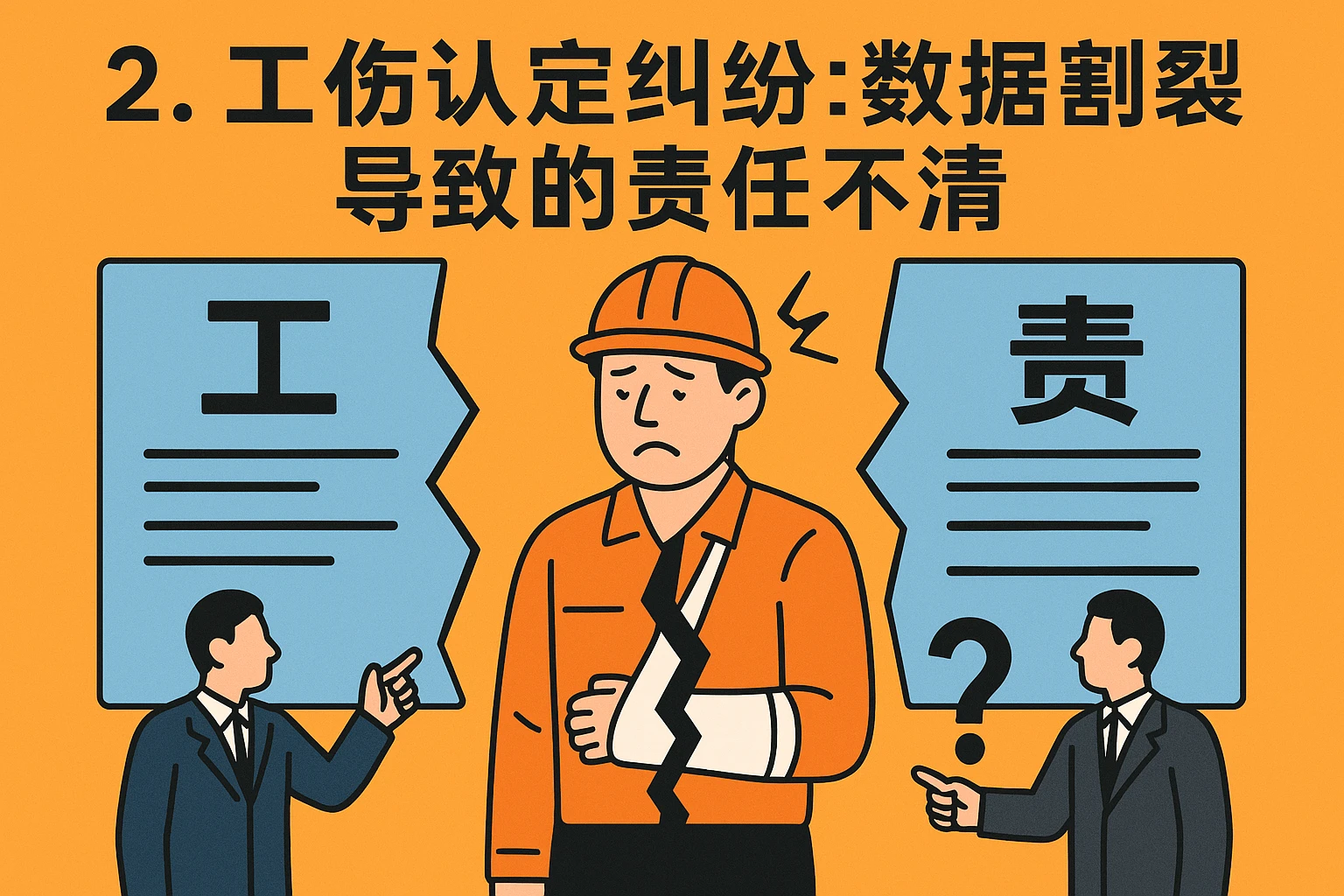 2. 工伤认定纠纷:数据割裂导致的责任不清