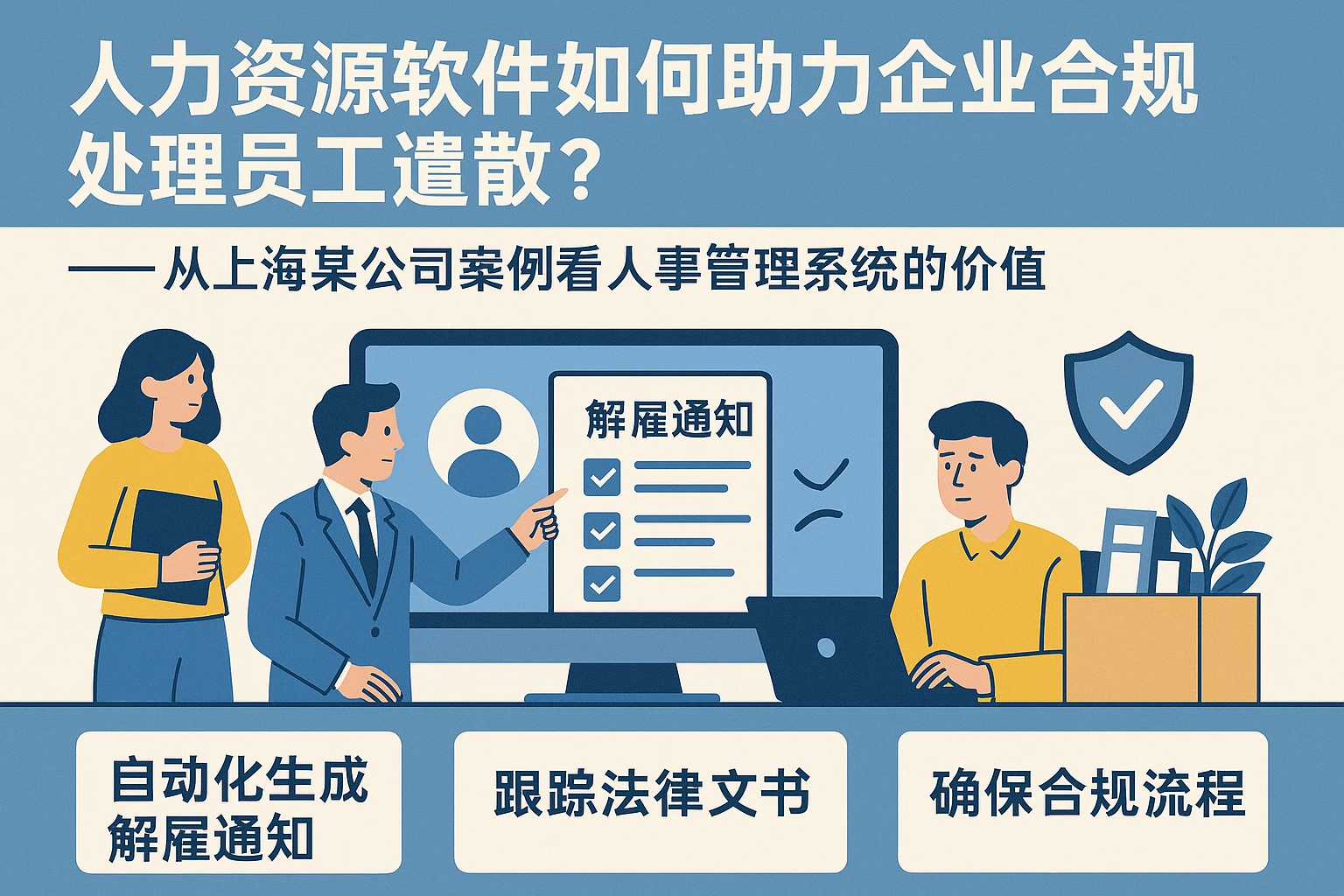 人力资源软件如何助力企业合规处理员工遣散？——从上海某公司案例看人事管理系统的价值