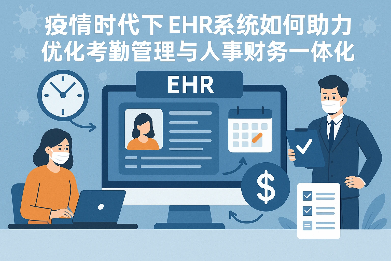 疫情时代下ehr系统如何助力企业优化考勤管理与人事财务一体化