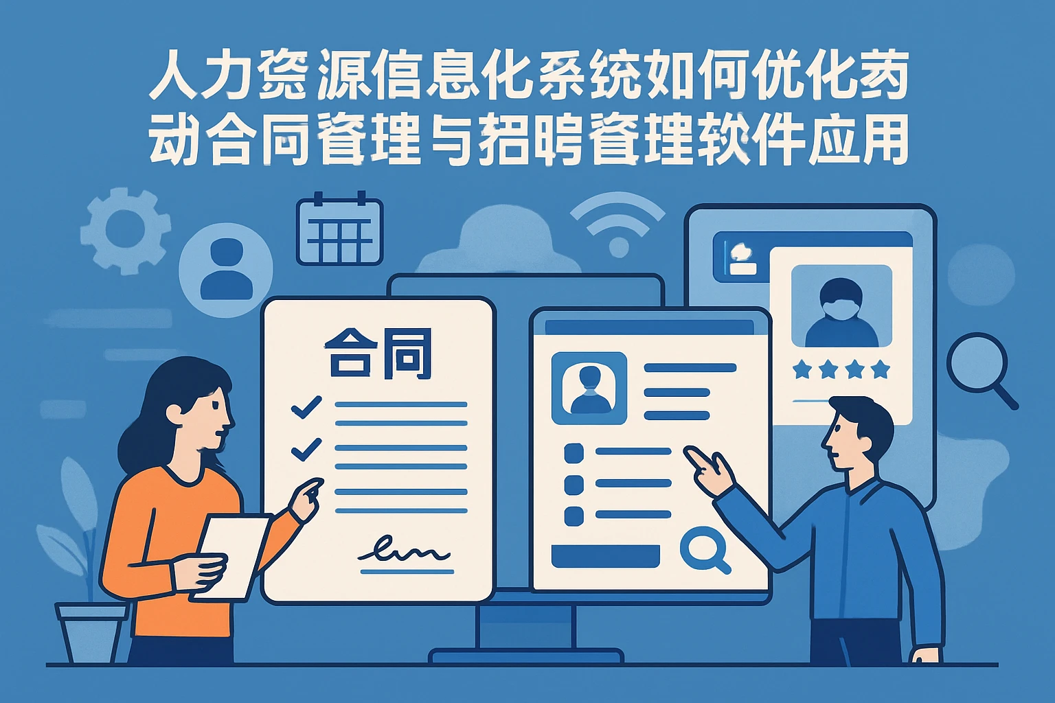 人力资源信息化系统如何优化劳动合同管理与招聘管理软件应用