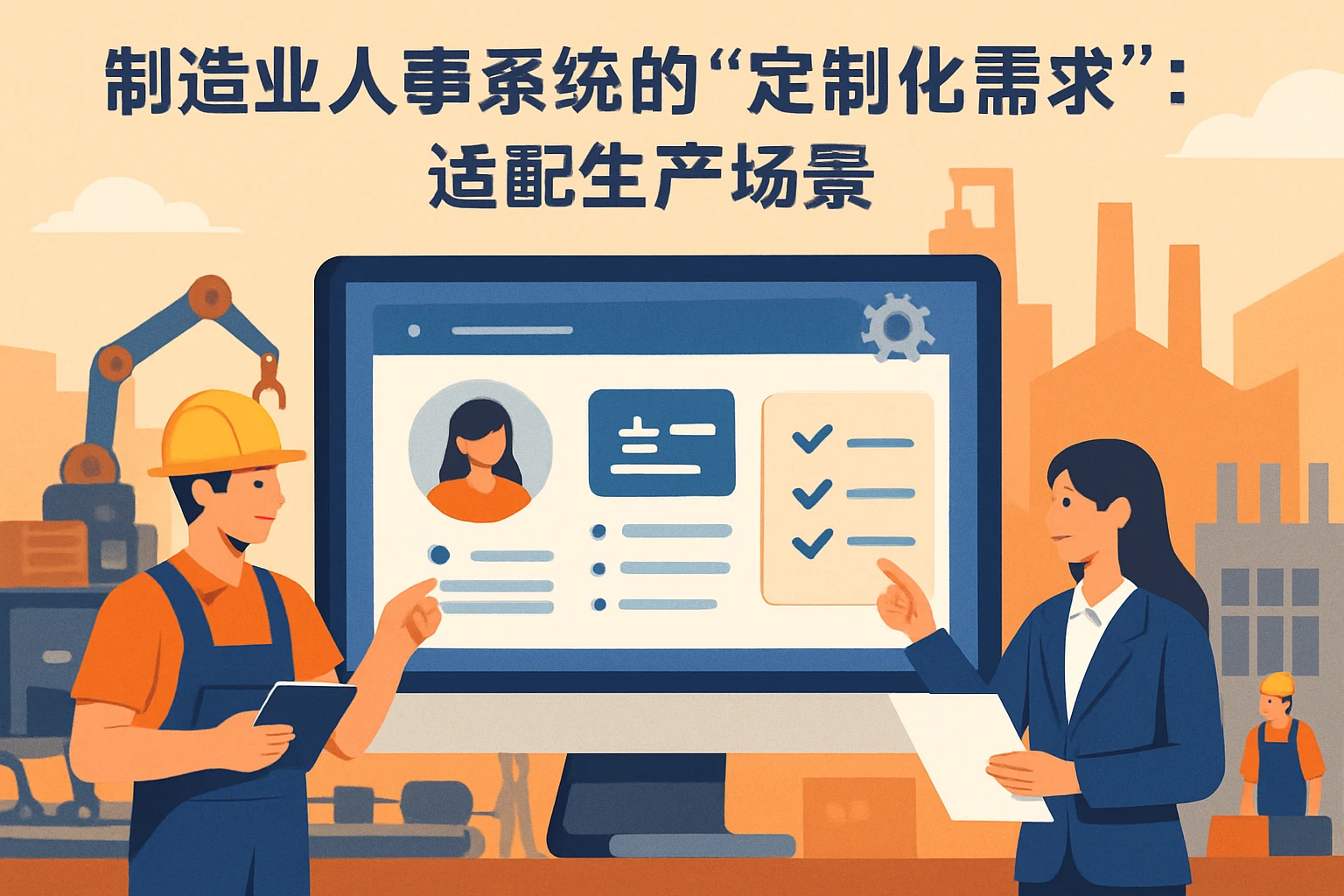 制造业人事系统的“定制化需求”：适配生产场景