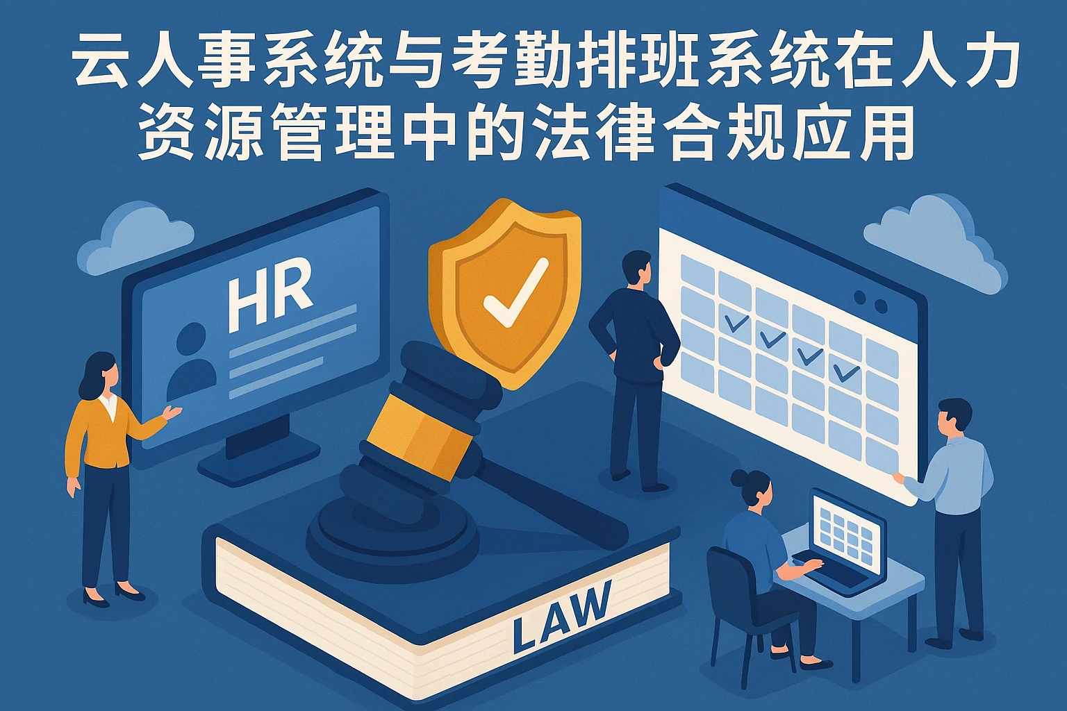 云人事系统与考勤排班系统在人力资源管理中的法律合规应用
